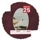 Dark Red Suede Mat Board for 11x17 Frames - Oval Opening for 9x14 Photos